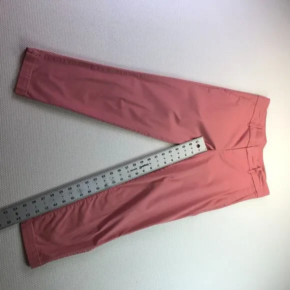 Kut From The Cloth Melon Pink Chino Trousers Pants Women's Size 0 - KC330MA3SF - Picture 9 of 10